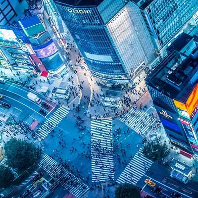 Shibuya Crossing & Center-Gai
